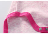 Baby Girl Print Stripes 5 Packs Long Sleeve Cotton Bodysuit