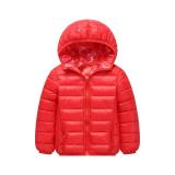 Toddler Girl Double-faced Zipper Lightweight Packable Jacket Outerwear
