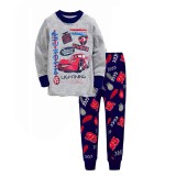 Toddler Boys 2 Pieces Pajamas Sleepwear CARS Long Sleeve Shirt & Leggings Set