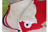 Baby Shark Blanket Plush Animal Sleeping Bag for Baby（0-18Month）