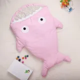 Baby Shark Blanket Plush Animal Sleeping Bag for Baby（0-18Month）