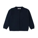 Toddler Girl Knit Cardigan Pure Color Thin Sweater