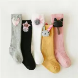 Baby Toddler Girls Knee-high Yellow Rabbit Tube Stocking
