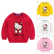 Toddler Girl Slogan Long Sleeve Sweatshirt