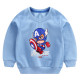 Toddler Boy Print Cartoon Sleeve Sweatshirt