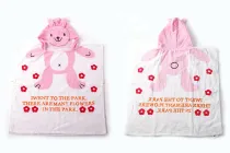 Baby White Rabbit Face Hooded Bathrobe Towel Bathrobe Cloak