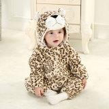 Baby Yellow Leopard Onesie Kigurumi Pajamas Kids Animal Costumes for Unisex Baby