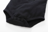 3PCS Baby Boy Black Print Tree Long Sleeve Romper Print Pants Bodysuit Hat Clothes Outfits Set