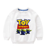 Toddler Boy Print Slogan Toy Long Sleeve Sweatshirt