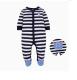 Baby Boy Snap-Up Monsters Footed Cotton Long Sleeve One piece （0-1Years）