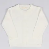 Toddler Girl Knit Cardigan Pure Color Thin Sweater
