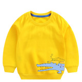 Toddler Boy Print Crocodiles Long Sleeve Sweatshirt