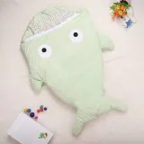 Baby Shark Blanket Plush Animal Sleeping Bag for Baby（0-18Month）