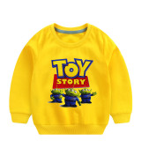 Toddler Boy Print Slogan Toy Long Sleeve Sweatshirt