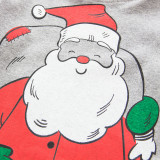 Toddler Boy 2 Pieces Pajamas Sleepwear Christmas Santa Claus Long Sleeve Shirt & Legging Sets