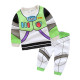 Toddler Boy 2 Pieces Pajamas Sleepwear Spaceman Long Sleeve Shirt & Legging Sets