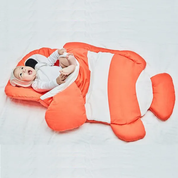 Baby Clownfish Plush Animal Sleeping Bag for Baby（0-18Month）
