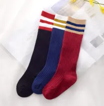 Baby Toddler Girls Knee-high Stripes Tube Stocking