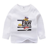 Toddler Boy Print Cartoon Dog Long Sleeve Sweatshirt