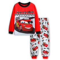 Toddler Boys 2 Pieces Pajamas Sleepwear CARS Long Sleeve Shirt & Leggings Set