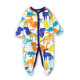 Baby Boy Print Color Dinosaurs Footed Pajamas Sleepwear Cotton Infant One-piece（0-1Year）