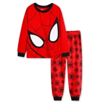 Toddler Boy Spider Pajamas Sleepwear Long Sleeve Shirt & Legging Sets