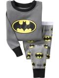 Toddler Boy 2 Pieces Bat Pajamas Sleepwear Long Sleeve Shirt & Leggings Set