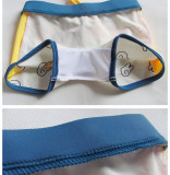 Kid Boys Print Lions  Swimwear Trunks  Swim Boxer Shorts With Swim Cap