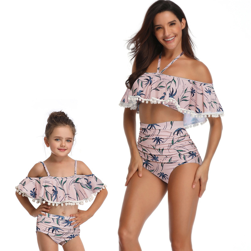 mommy and me matching swimwear