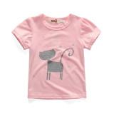 Girls Prints Cat T-shirt and Tutu Skirt Two-Piece Outfit