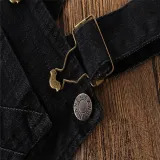 Girls Denim Jumpsuits Overalls