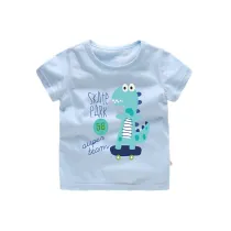 Boys Prints Cartoon Dinosaur T-shirts