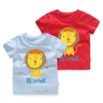 Boys Prints Roar Lion T-shirt