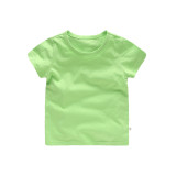 Boys Pure Color T-shirts