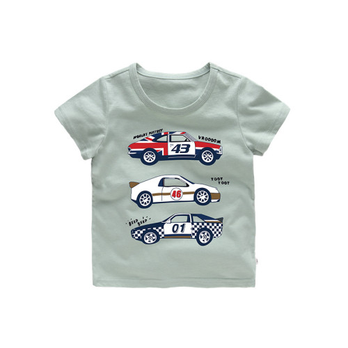 Boys Prints 3 Cars T-shirt
