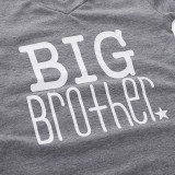 Boys Print Big Brother T-shirts