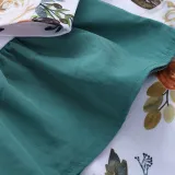Baby Girl Print Flowers Ruffles Blouse and Pants Two Pieces Outfits