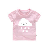 Girls Prints Cloud T-shirt