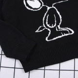 Toddler Boy and Girl Knit Pullover Cute SNOOPY Cartoon Sweater