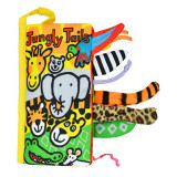 Baby's First 3D Rain Forest Animals' Tails Cloth Book