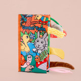 Baby's First 3D Jungly Tails Cloth Book Educational Toy
