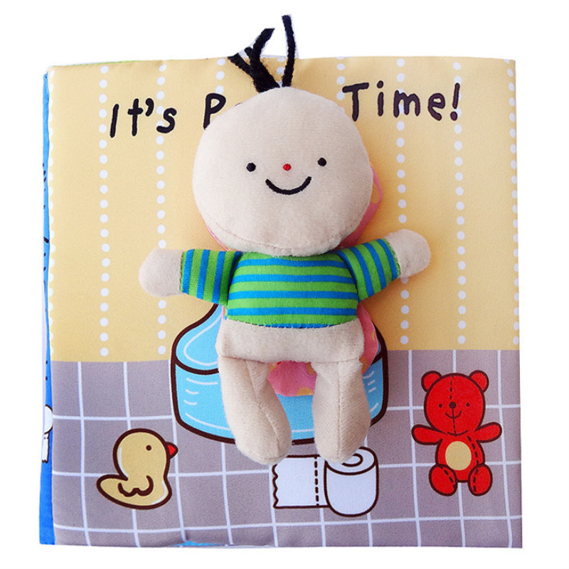 Baby's First Story Cloth It's Polly Time