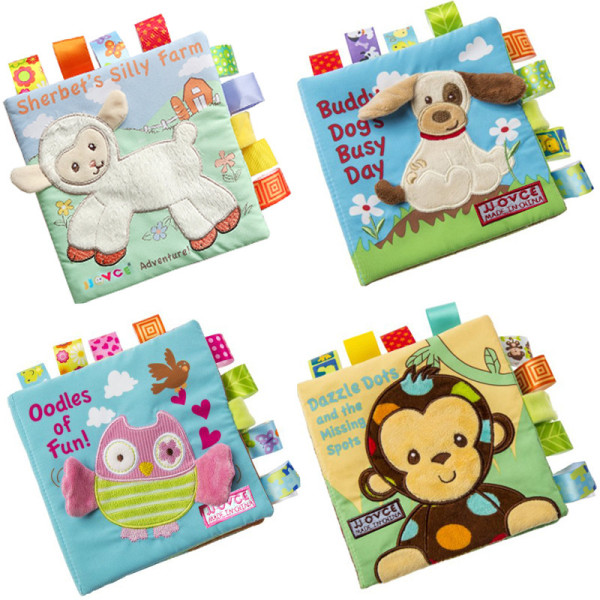 Baby's First Story Cloth Book Fun Animals