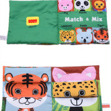 Baby's First Cloth Book Learn Animals Match & Mix