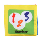Baby's First Touch and Feel Soft Cloth Book Learn Numbers
