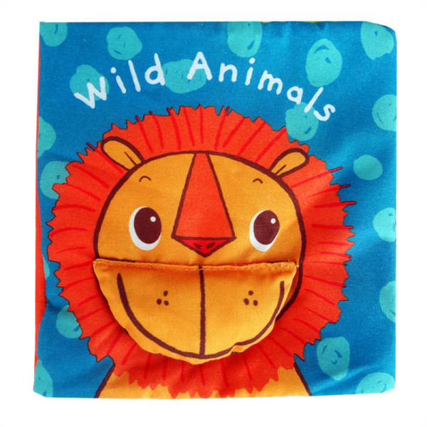 Baby's First Cloth Book Learn Wild Animals