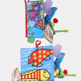 Baby's First 3D Fishy Animals' Tails Cloth Book