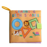 Baby's First Touch and Feel Soft Cloth Book Learn Shapes