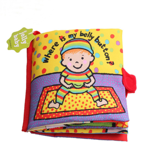 Baby's First Story Cloth Book Where Is My Belly Buton
