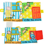 Baby's First Story Cloth Book Hide & Seek